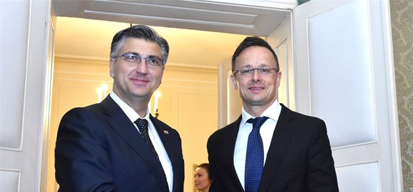 Plenković i Szijjártó o političkoj i gospodarskoj suradnji Hrvatske i Mađarske